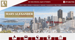 Desktop Screenshot of maryalexanderlaw.com